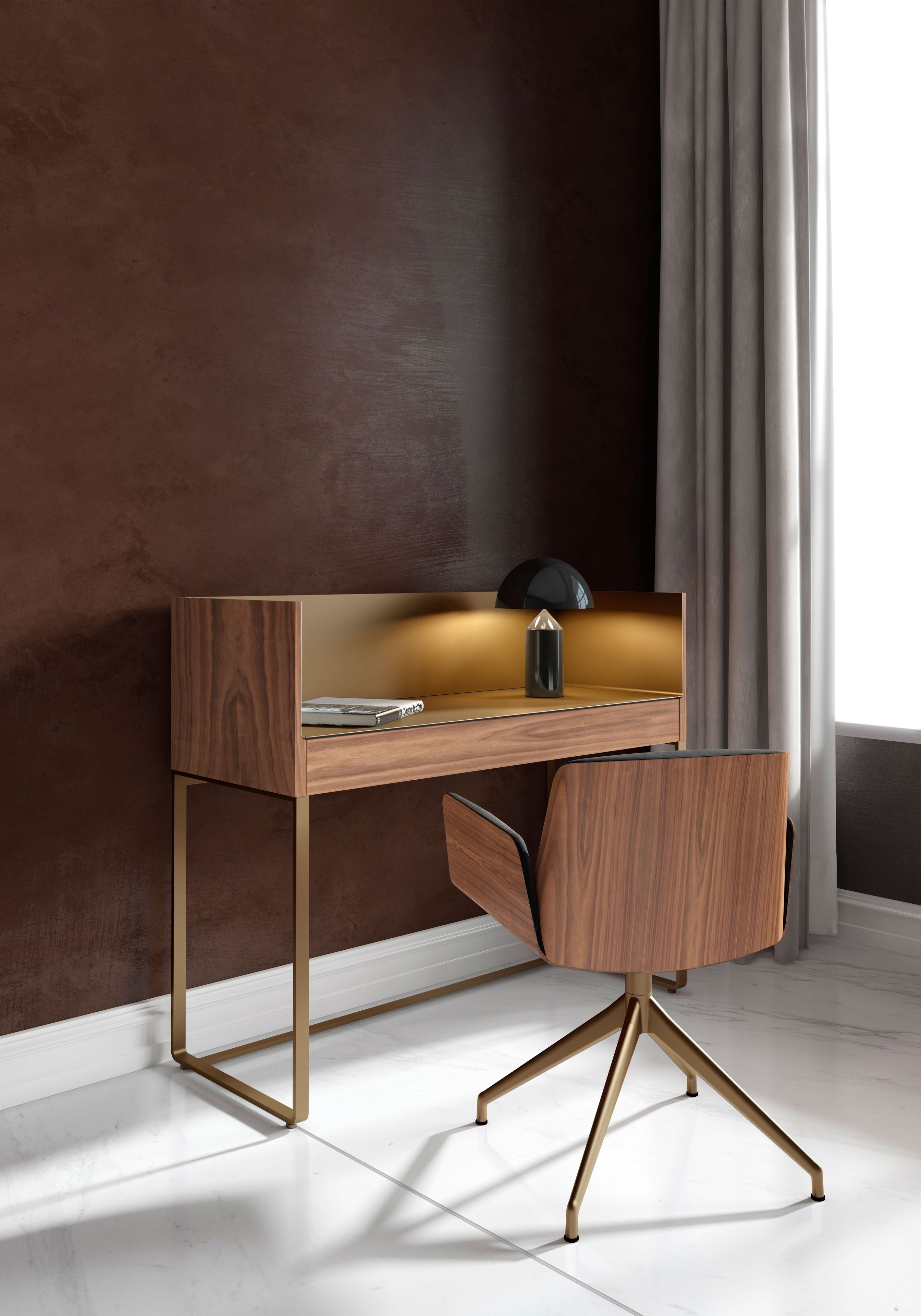 Стул на насесте с подлокотниками Punt HUG ARCH-00143403 - Вид №8