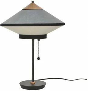 Forestier Прикроватная лампа с бархатным и льняным абажуром Cymbal