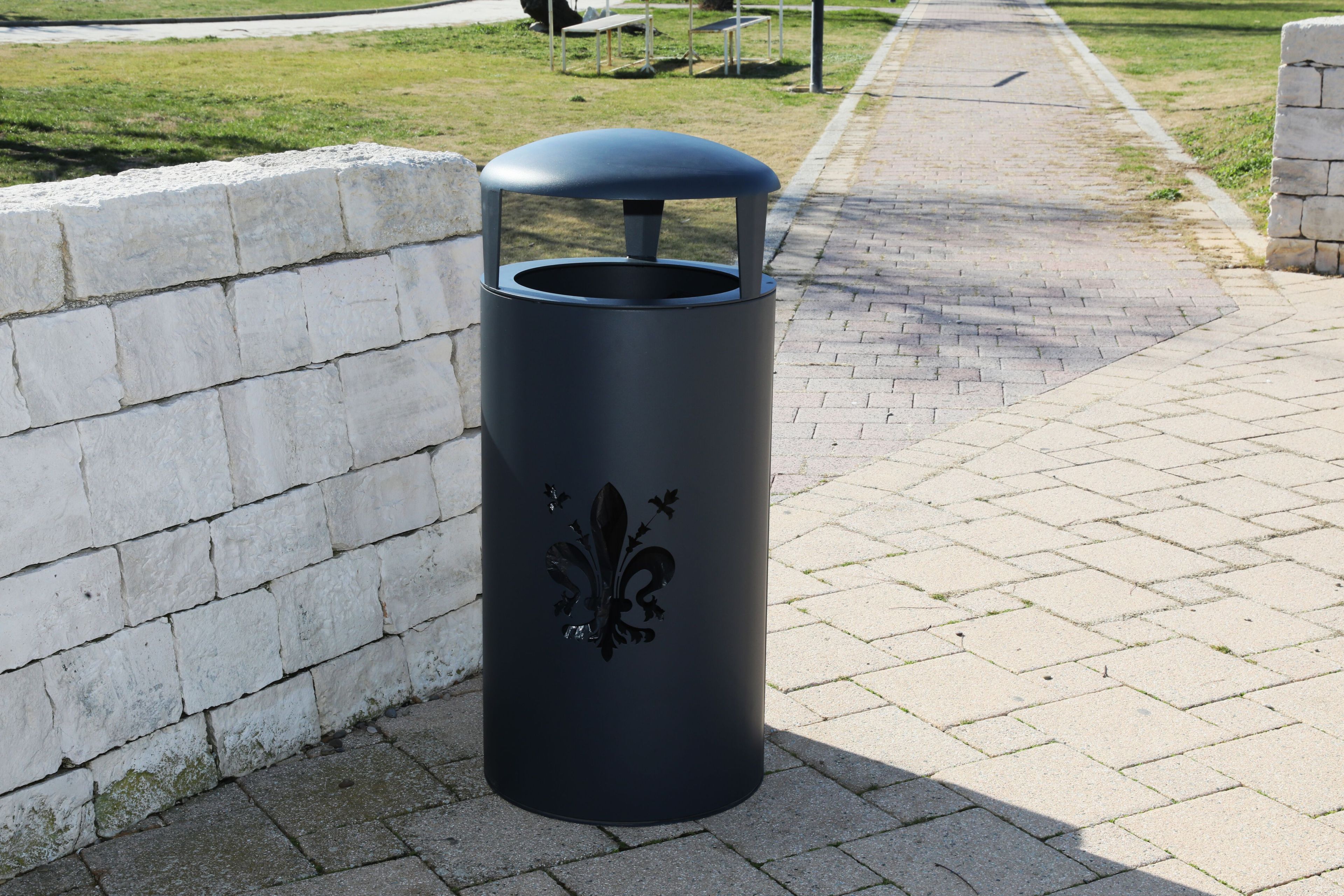 Наружная стальная стойка для мусора CITYSì BOTERO ARCH-00152414 - Вид №2