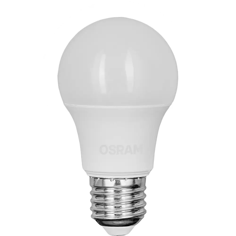 Светодиодная лампа OSRAM груша 7Вт с нейтральным белым светом 85099633 STLM-1532406 - Вид №1