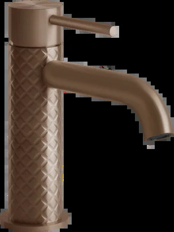 Смеситель для умывальника 54102 708 Gessi Gessi316 МЕДНЫЙ МАТОВЫЙ PVD