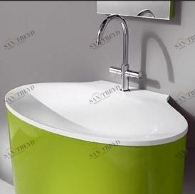 Композиция №6 Pli Collection комплект мебели для ванной комнаты Burgbad 3288