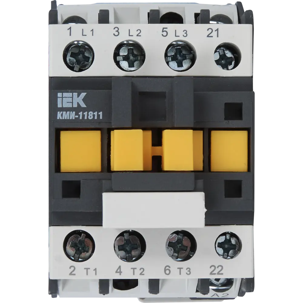 Контактор IEK КМИ-11811, 18 А, 230 В 12461883 STLM-2089891  - Вид №1