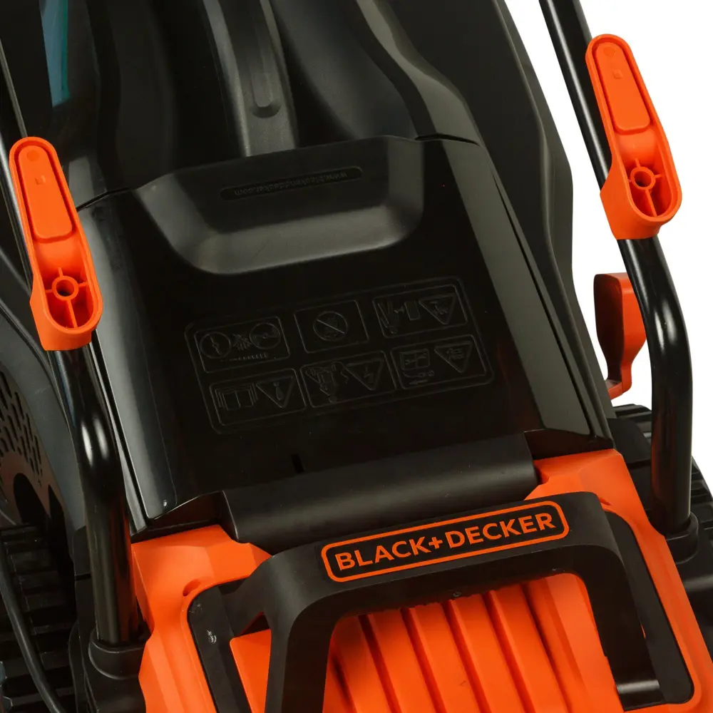 Газонокосилка электрическая Black&Decker BEMW 461BH, 1400 Вт, 34 см BLACK + DECKER STLM-2120902 - Вид №7