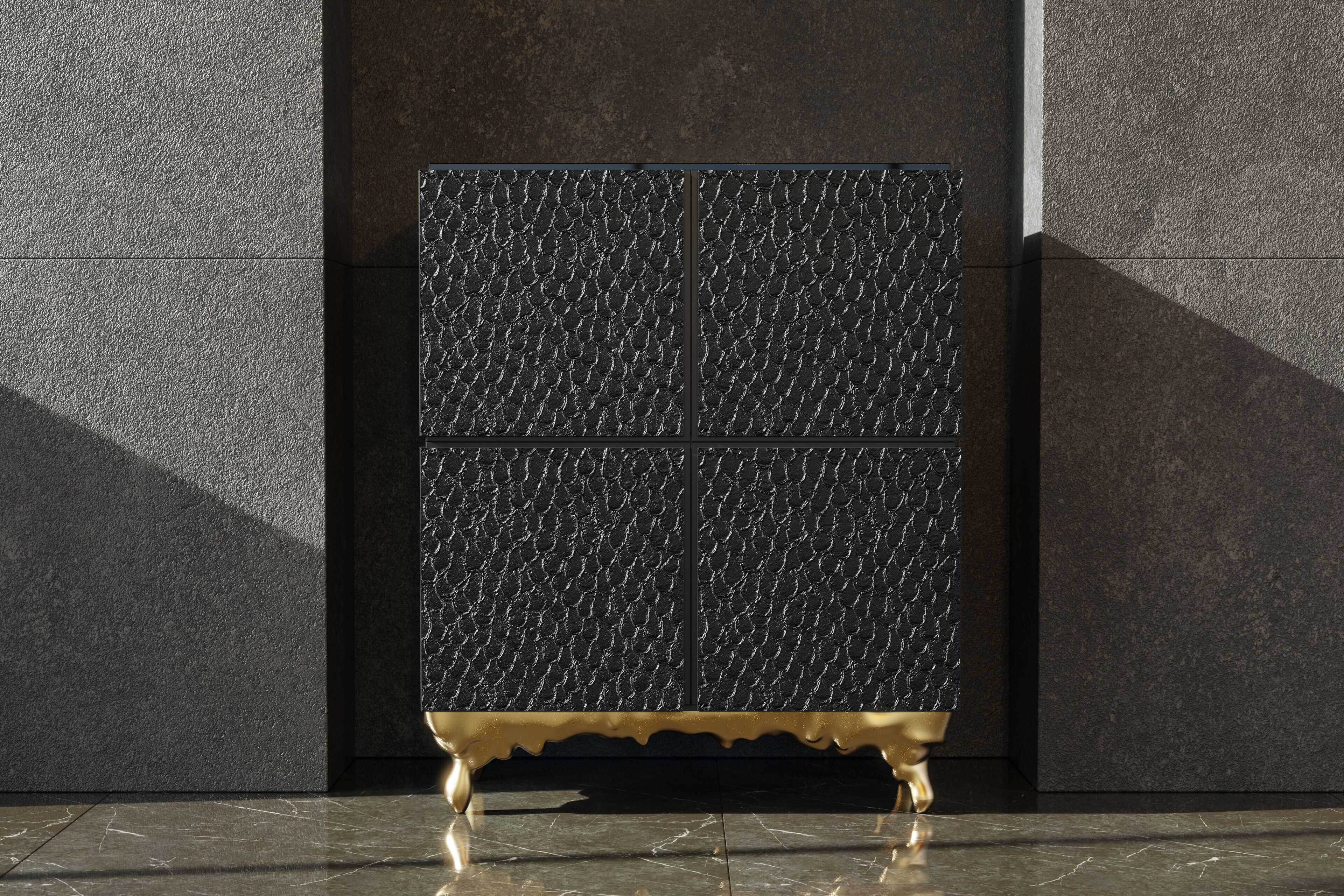 Шкаф из МДФ с распашными дверцами KARPA MONARCH K4012 ARCH-00024302 - Вид №6