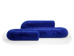 Веганский меховой диван