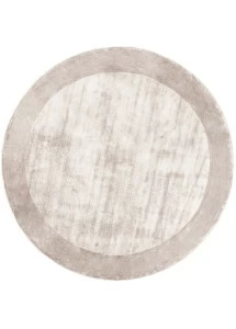 Ковер круглый серебристый 200 см Tere Silver CARPETDECOR ДИЗАЙНЕРСКИЕ, HANDMADE, ДЕТСКИЕ 00-3893104 Серебро