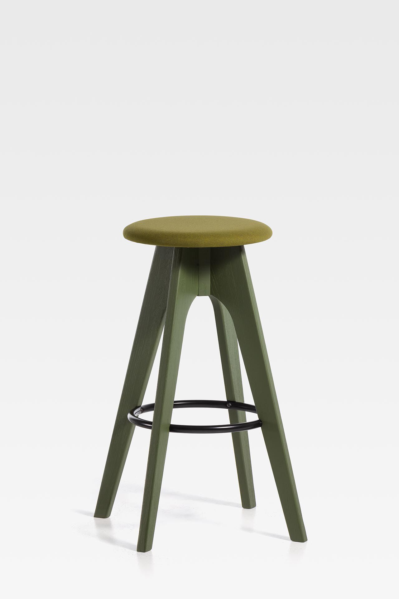 Высокий деревянный стул с мягким сиденьем SIPA Tommy ARCH-00124539