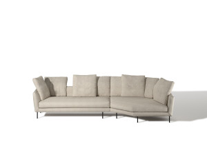 Секционный диван из кожи или ткани