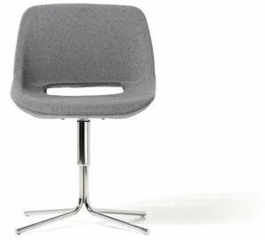 Diemme Стул с обивкой из ткани с 4 спицами Clea