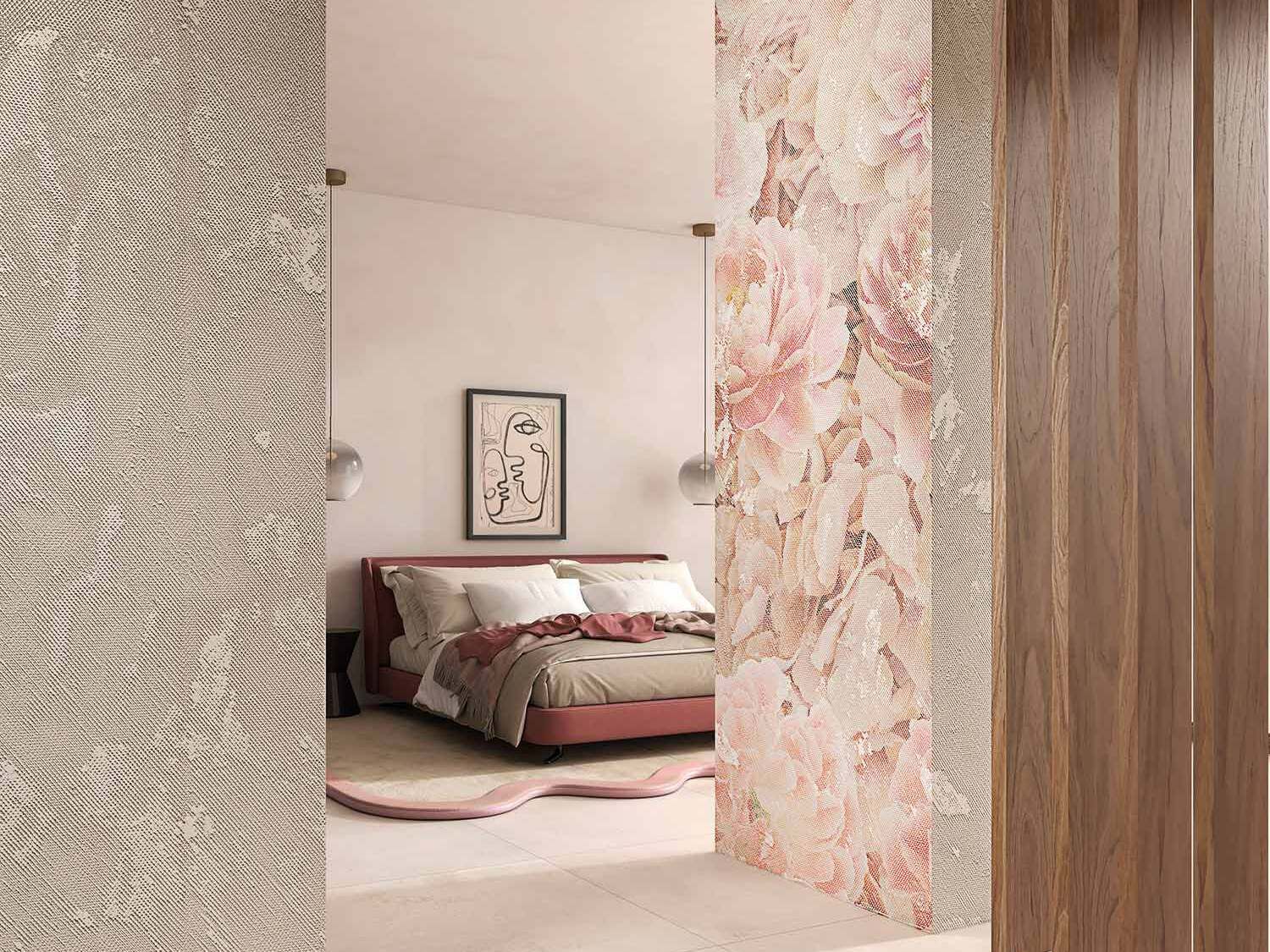 Ультратонкая алюминиевая декоративная панель Tecnografica PIXEL BLOSSOM ARCH-00036192