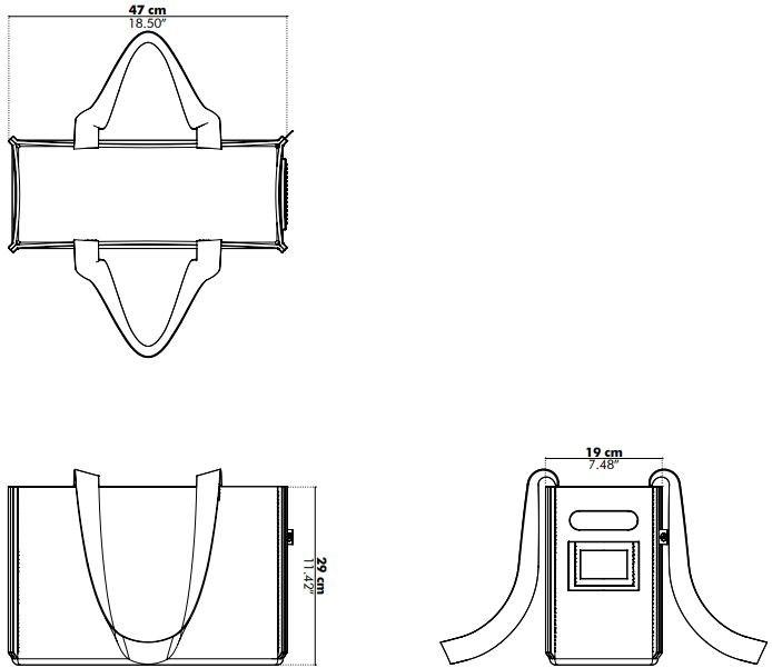 BuzziSpace Войлочная сумка sun-id-1482693 - Вид №5