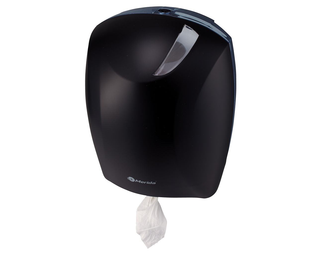 BJC702 CENTER PULL держатель для рулонов туалетной бумаги или полотенец, АБС-пластик, черный Merida  - Вид №8