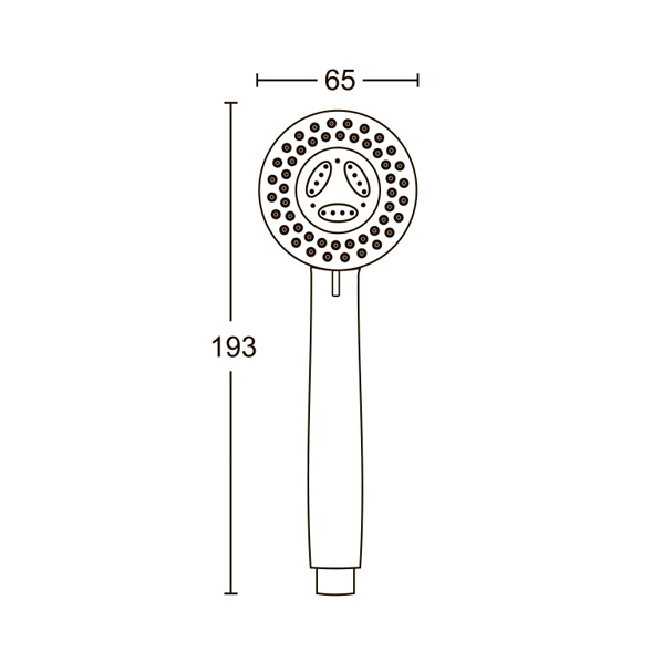 AGD 20.1372P P  Лейка для душа  ARGO kran agd201372pp - Вид №1