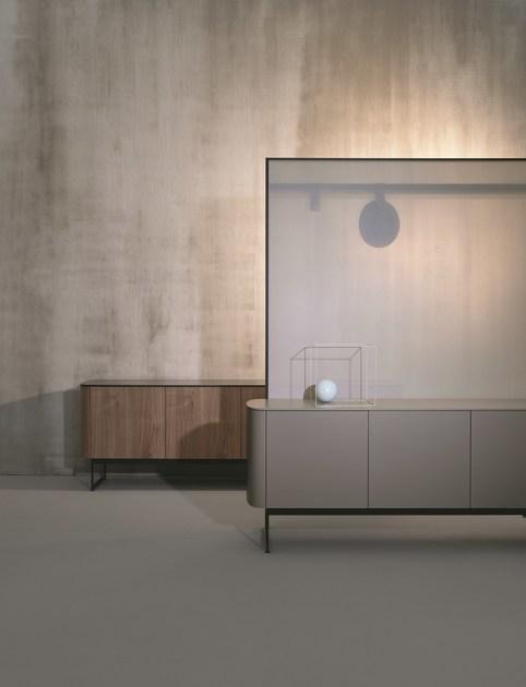 Caccaro Лаковая вешалка / шкаф для прихожей с распашными дверями Sideview sun-id-1384274 - Вид №2