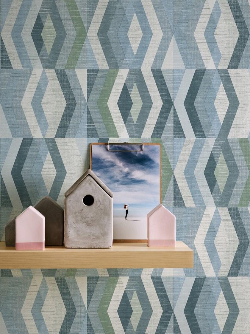 Architects Paper Моющиеся флизелиновые обои с геометрическим рисунком Geo nordic 375332 - Вид №1