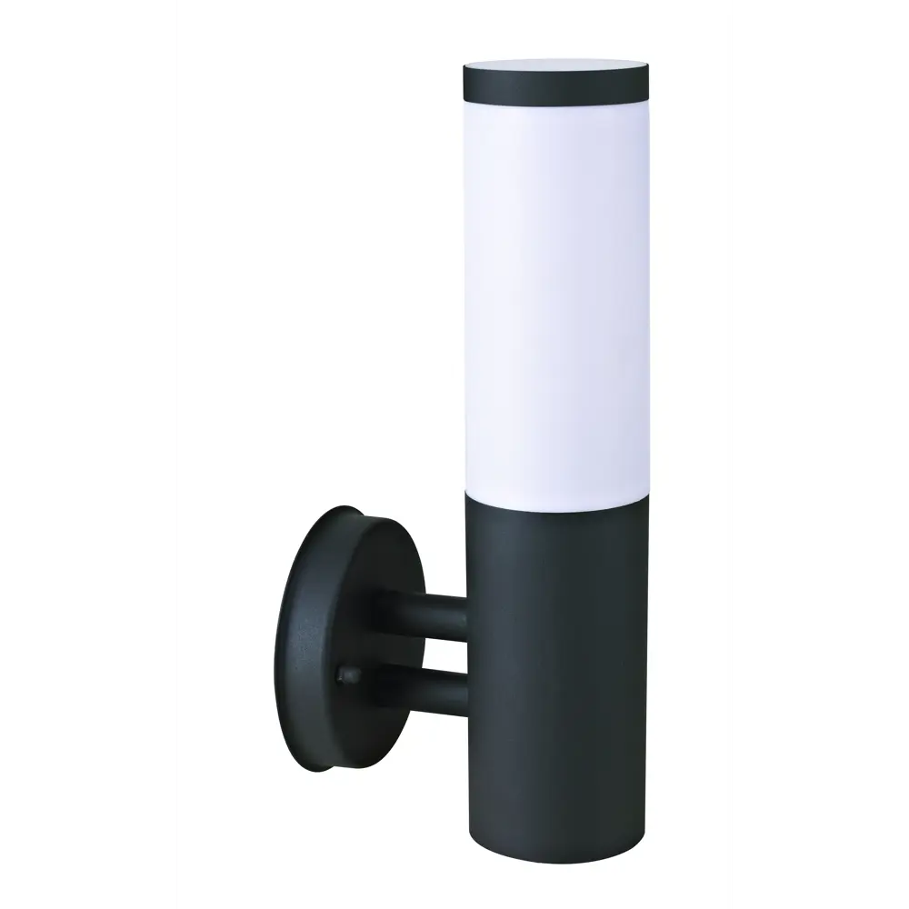 Бра уличное Inspire Travis 1xE27х15 Вт, сталь, цвет чёрный, IP44 18246421 STLM-2156211 