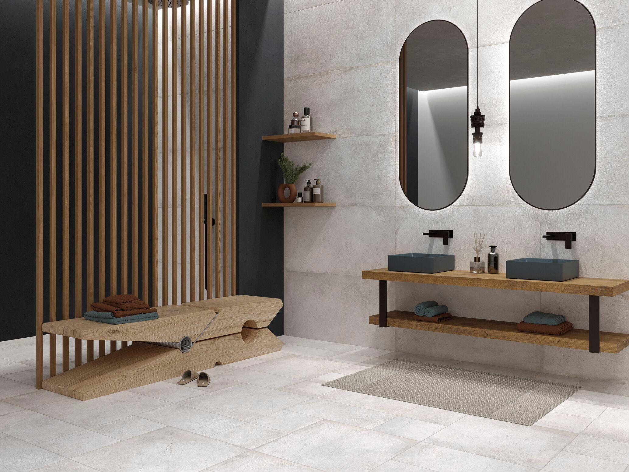 Пол / облицовка керамогранита с эффектом камня MARINER Dover ARCH-00012327