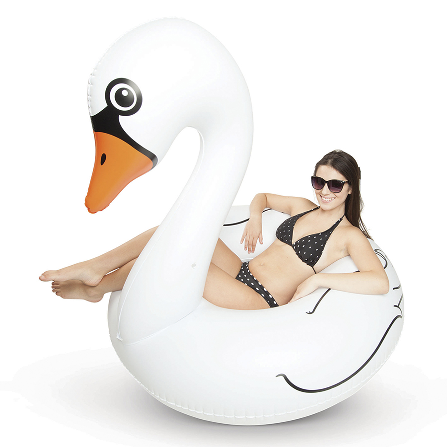 BMPFWS Круг надувной , white swan BigMouth  - Вид №3