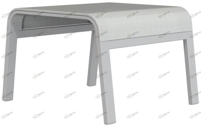 JANUS et Cie Прямоугольная подставка для ног из алюминия Zephyr sun-id-1491230