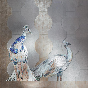 SICIS Columna Taupe & Paon Vetrite Art