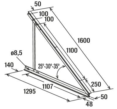 Аксессуар для алюминиевой фотоэлектрической системы FISCHER Fischer STFN ARCH-00149602 - Вид №12