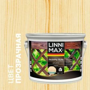 Лазурь-гель LINNIMAX для защиты дерева 2.5 л 89349669