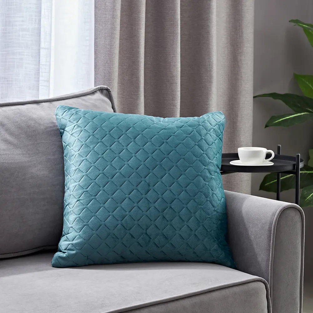 Santreyd Подушка Velvet Celadon 2 - бархатный акцент для вашего интерьера 88035572 STLM-1021145 - Вид №3