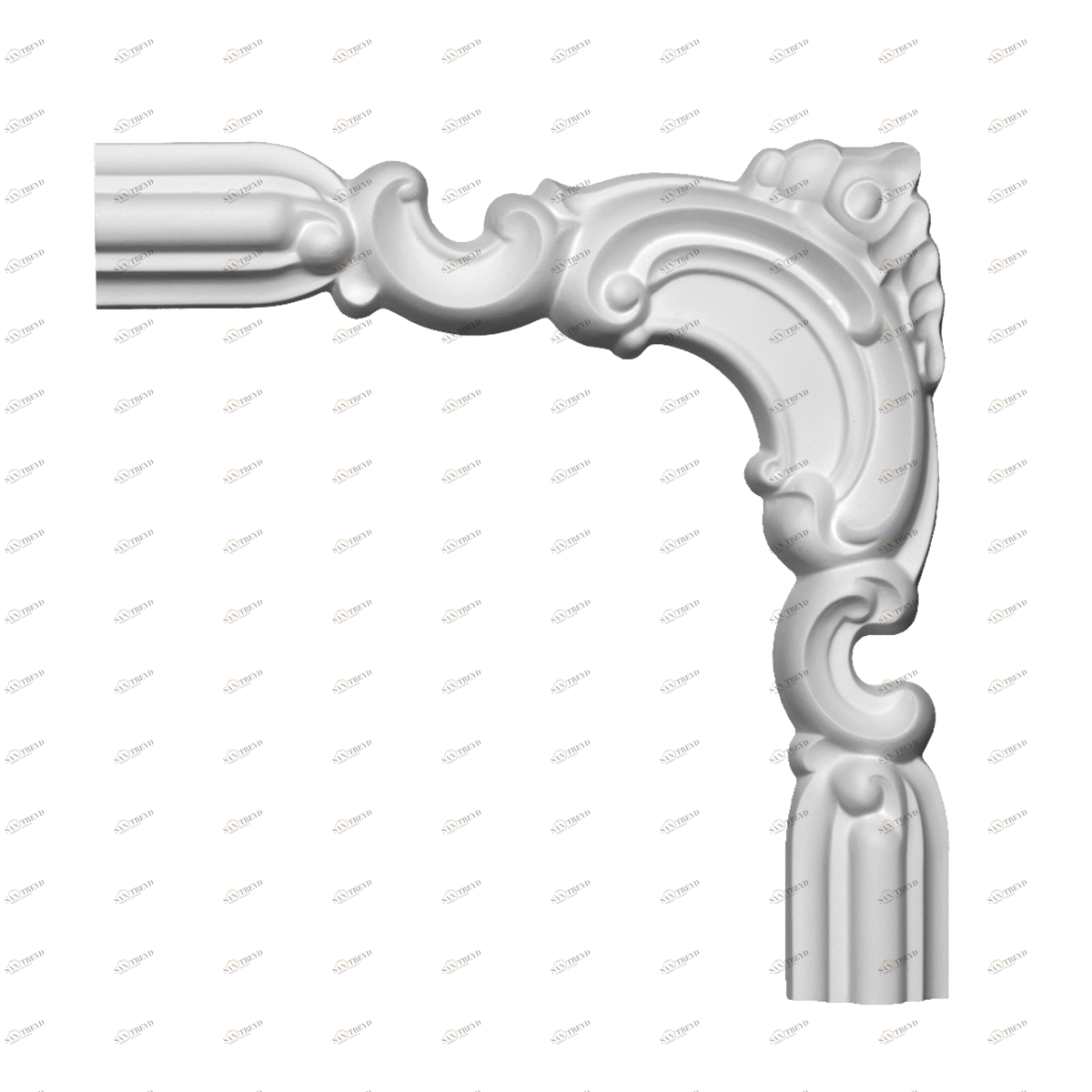 ЕВРОПЛАСТ 1.52.297 Угловой элемент 1.52.297 Пенополиуретан 