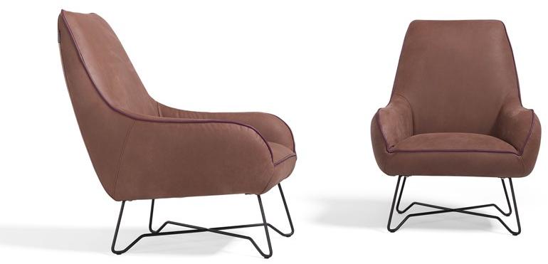 Egoitaliano Кресло Bergere из ткани с подлокотниками Namy sun-id-1474600 - Вид №1