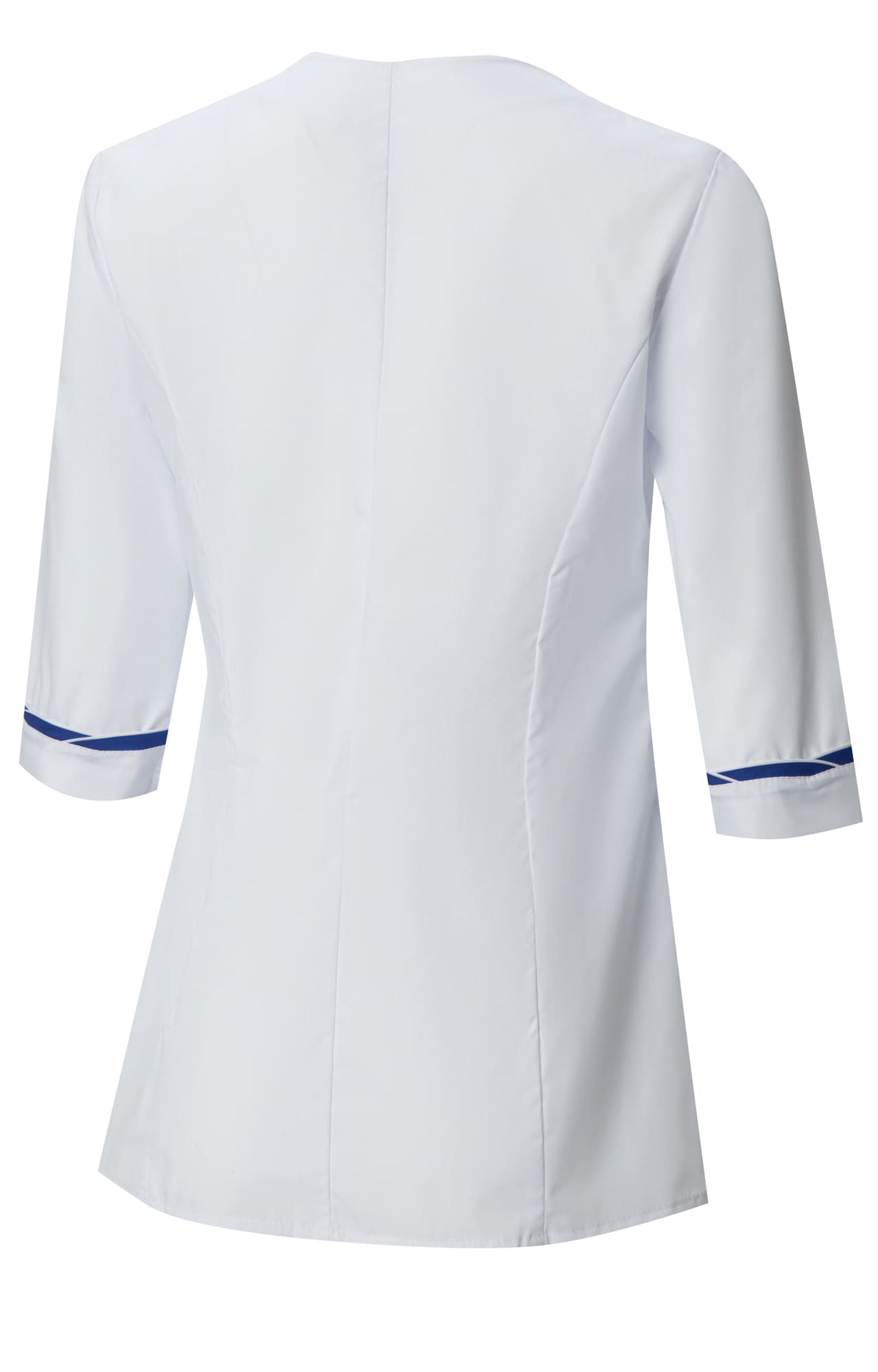 66129 Костюм "Ольга" белый с васильком  Медицинская одежда  размер 54/158-164 Спецодежда  - Вид №2