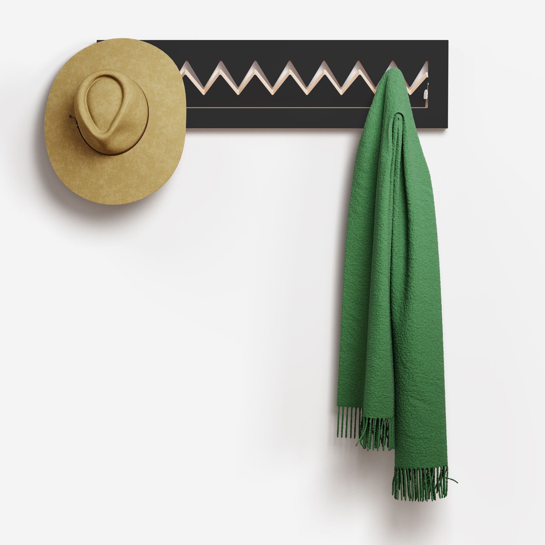 Вешалка для одежды из фанеры AMBIVALENZ Fläpps Crownhäng 80x20-1 ARCH-00095662 - Вид №5