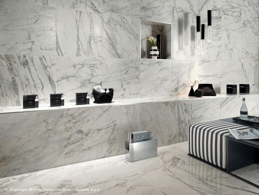 Atlas Concorde Белая плитка для стен с эффектом мрамора Marvel pro sun-id-1511114 - Вид №15