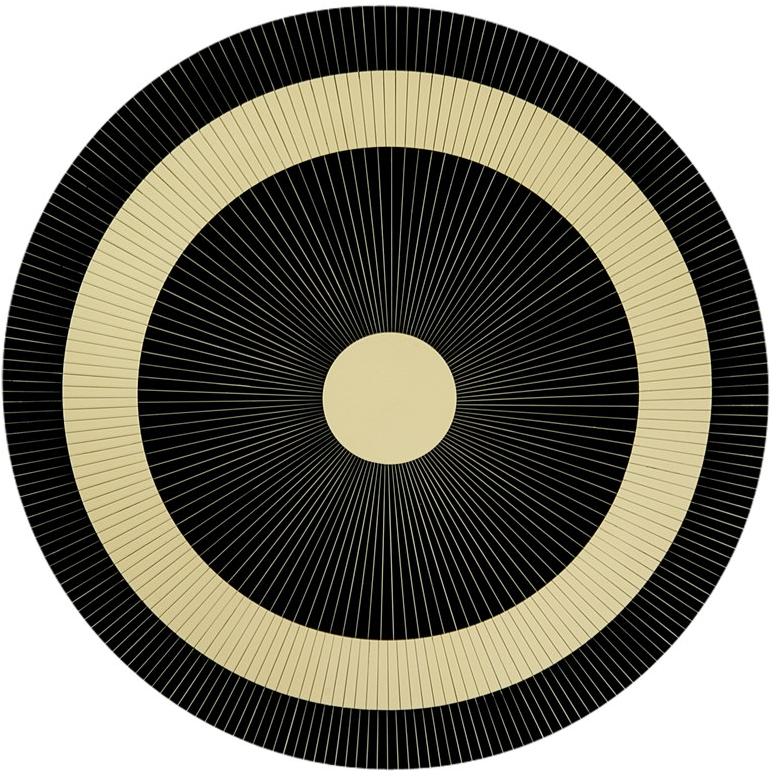 Scarlet Splendour Круглый журнальный столик Vanilla noir sun-id-1447289 - Вид №2