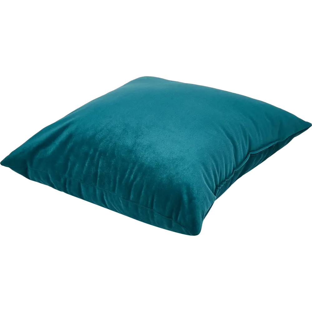 Декор-подушка Inspire Tony Emerald в насыщенном бирюзовом цвете 45х45 см 88039341 STLM-1049068 - Вид №1