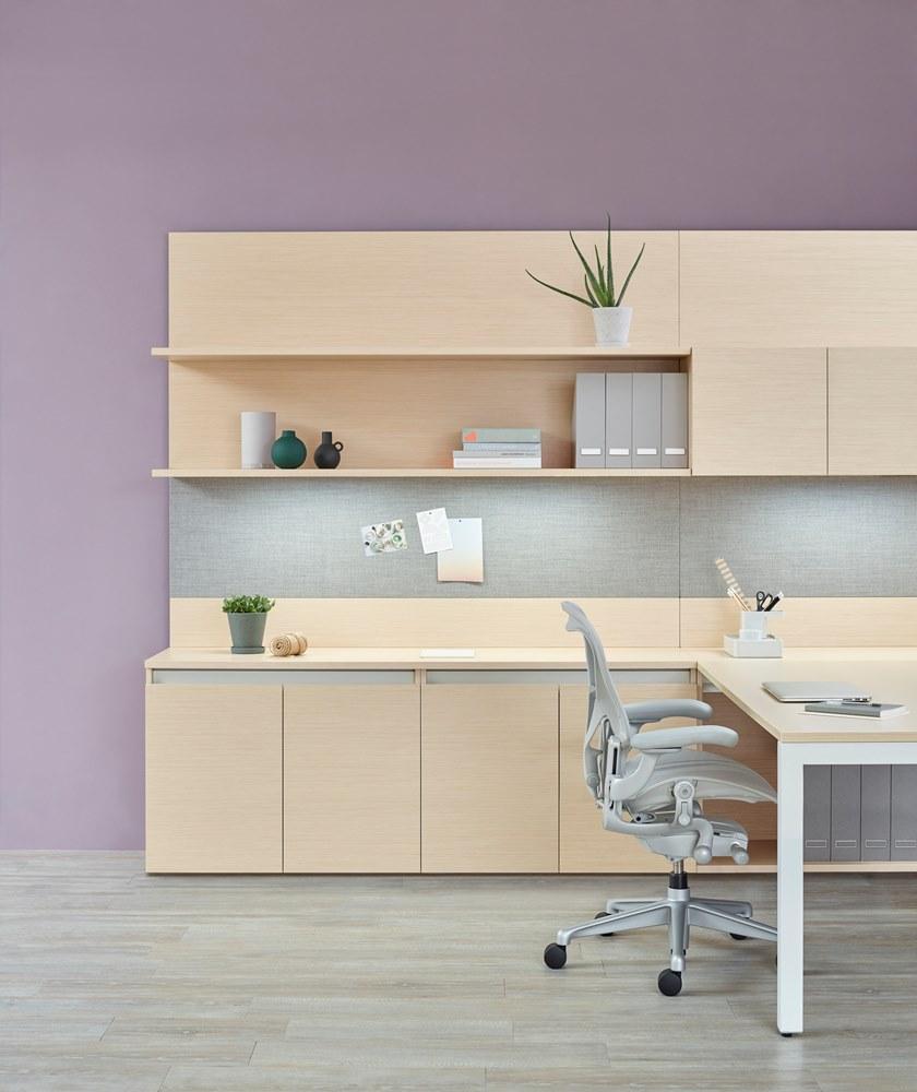 Herman Miller Офисный шкаф из дерева sun-id-1355483 - Вид №9