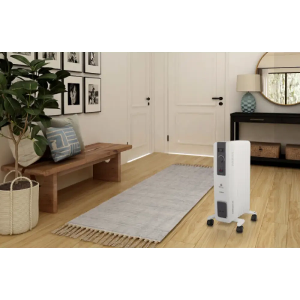 Обогреватель масляный Royal Clima FR9-2000M с механическим термостатом 2000 Вт цвет белый STLM-2021591 - Вид №4