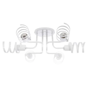 Люстра Фаэтон 6хЕ27х60 Вт цвет белый