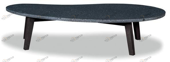 BAXTER Низкий стол из лавового камня sun-id-1449103