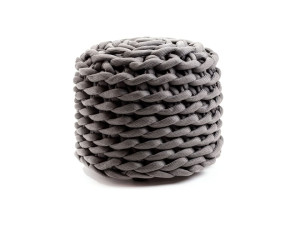 Круглый пуф из полипропилена