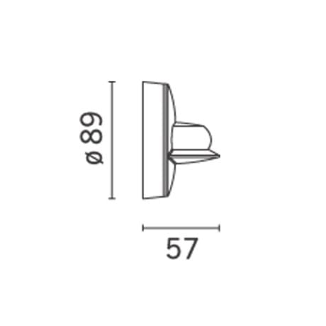 Wall washer a LED in alluminio iGuzzini ARCH-00045144 - Вид №5