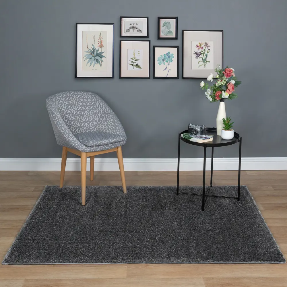 Ковёр полипропилен Toscana 1M 200x290 см, цвет тёмно-серый Tarkett STLM-2149168 - Вид №4