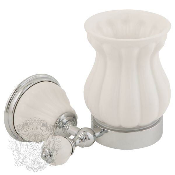 Стакан настенный MIGLIORE Olivia ML.OLV-60.602 ML.OLV-60.602.BI.DO - Вид №1