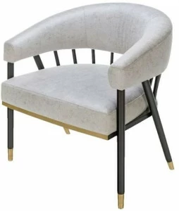 FRATO Кресло из ткани с подлокотниками  Fup010038aaa