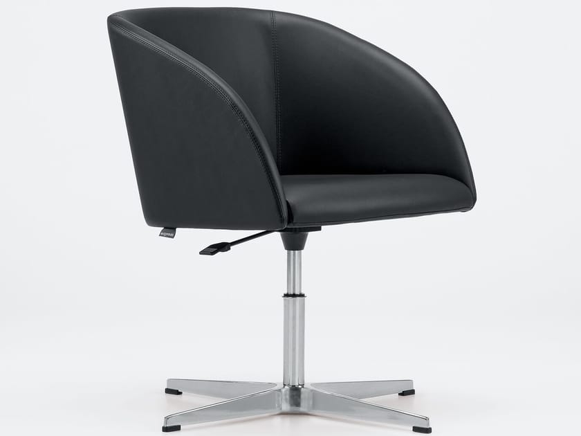 Кожаный стул с регулируемой высотой для залов ожидания Ares Line двадцать один ARCH-00001388