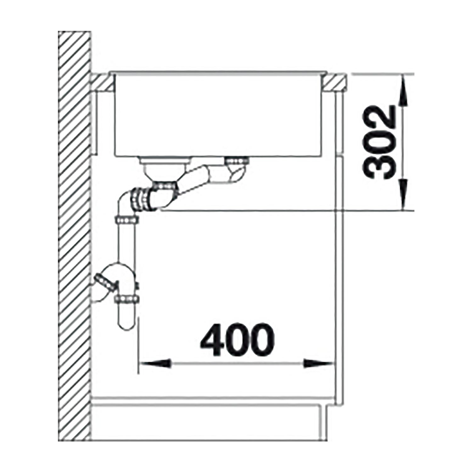 524652 Кухонная мойка Blanco Axia III 6 S доска ясень чаша слева, кофе  Blanco Axia Кофе - Вид №4