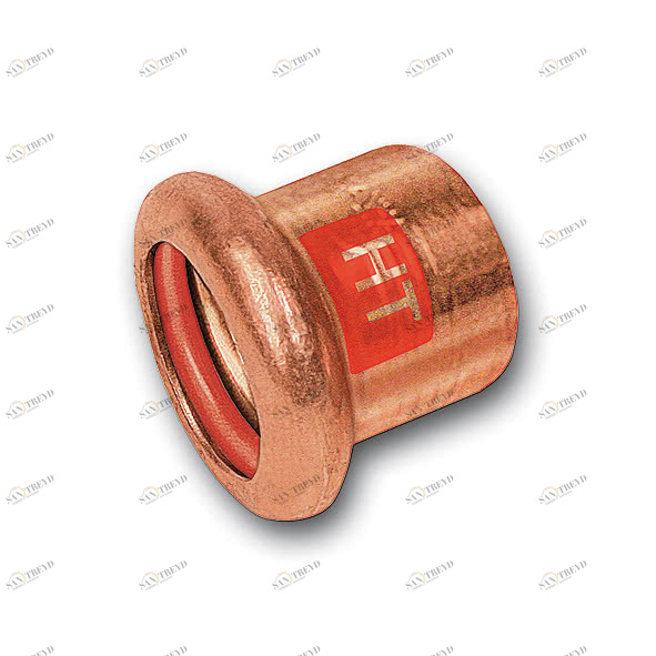 11230135 SANHA 12301 пресс-фитинг солн.,медь, заглушка ВПр 35 мм 