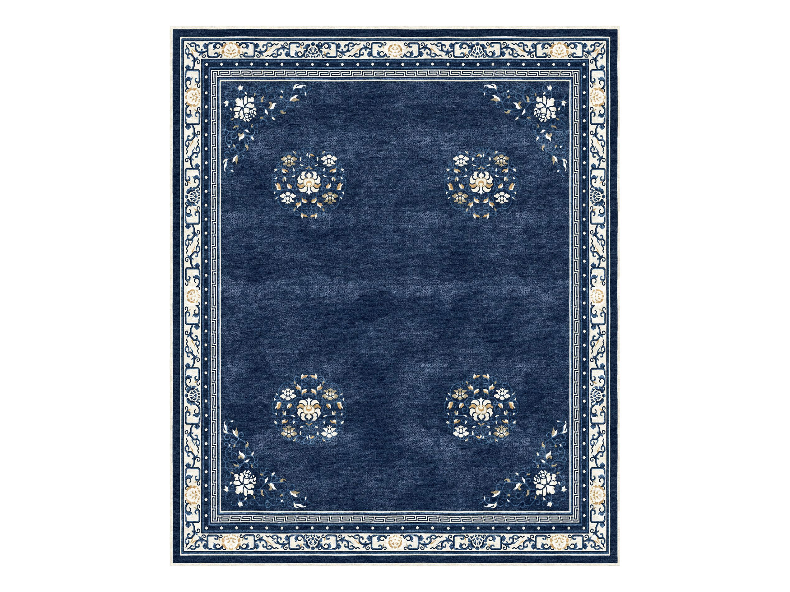 Прямоугольный ковер ручной работы Tapis Rouge Chinoiserie ARCH-00000916