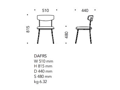 Мягкий стул с открытой спинкой Mobboli Daily ARCH-00098400 - Вид №5