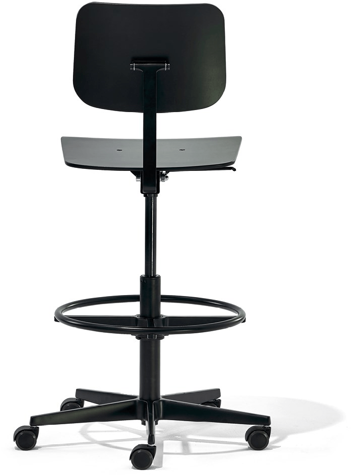 Richard Lampert Табурет с 5 спицами, регулируемый по высоте Mr. square sun-id-1390645 - Вид №3